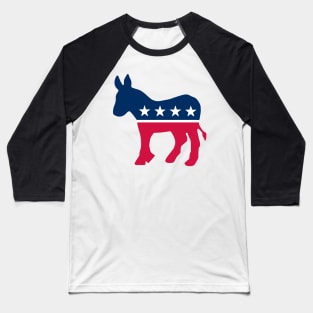 Democrat Donkey Logo Baseball T-Shirt